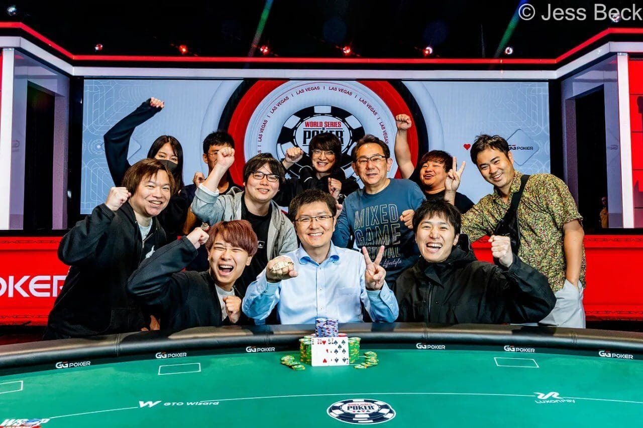 Кихара выиграл браслет WSOP с одним блайндом