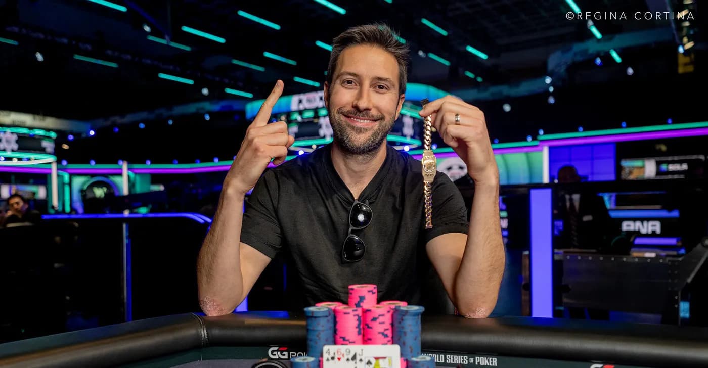 Matthew Shepsky won the $1,000 Mystery Bounty PLO