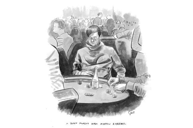 Игроки WSOP 2026 в карикатурах