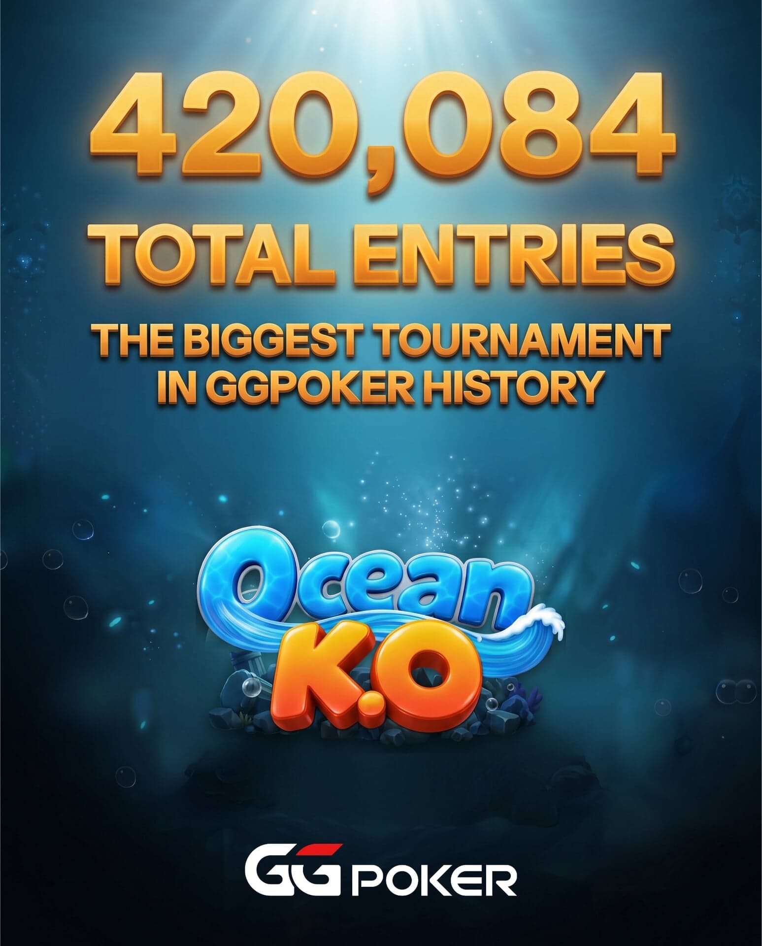 $5 Ocean KO собрал более 420 000 входов