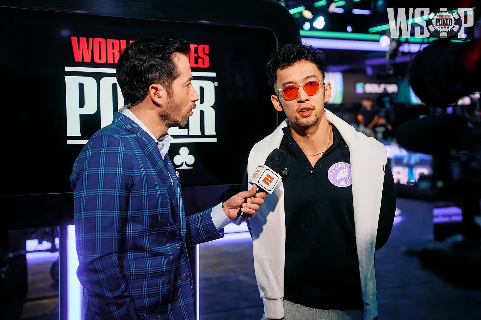 Han Feng explained his elimination from the WSOP Main Event as Jeff Platt's curse