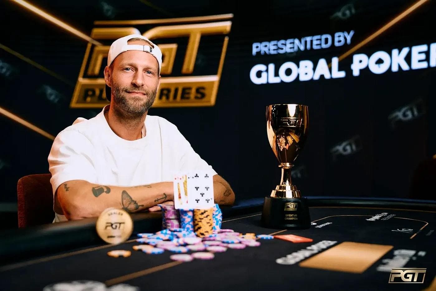 Austria's Kronwitter took first place in the PGT PLO leaderboard, edging out Soverel