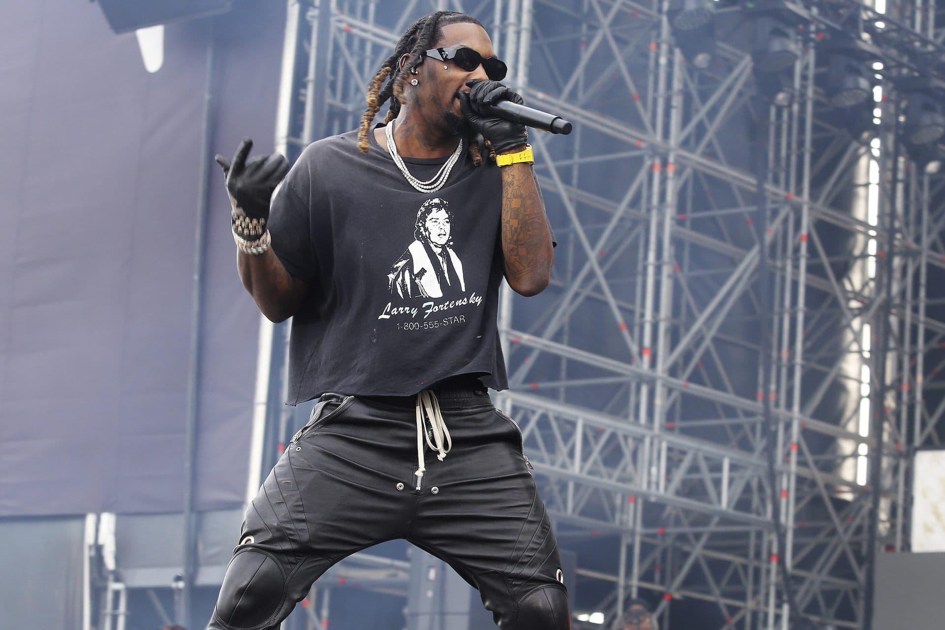 Rapper Offset caused a scandal at a casino in Paris